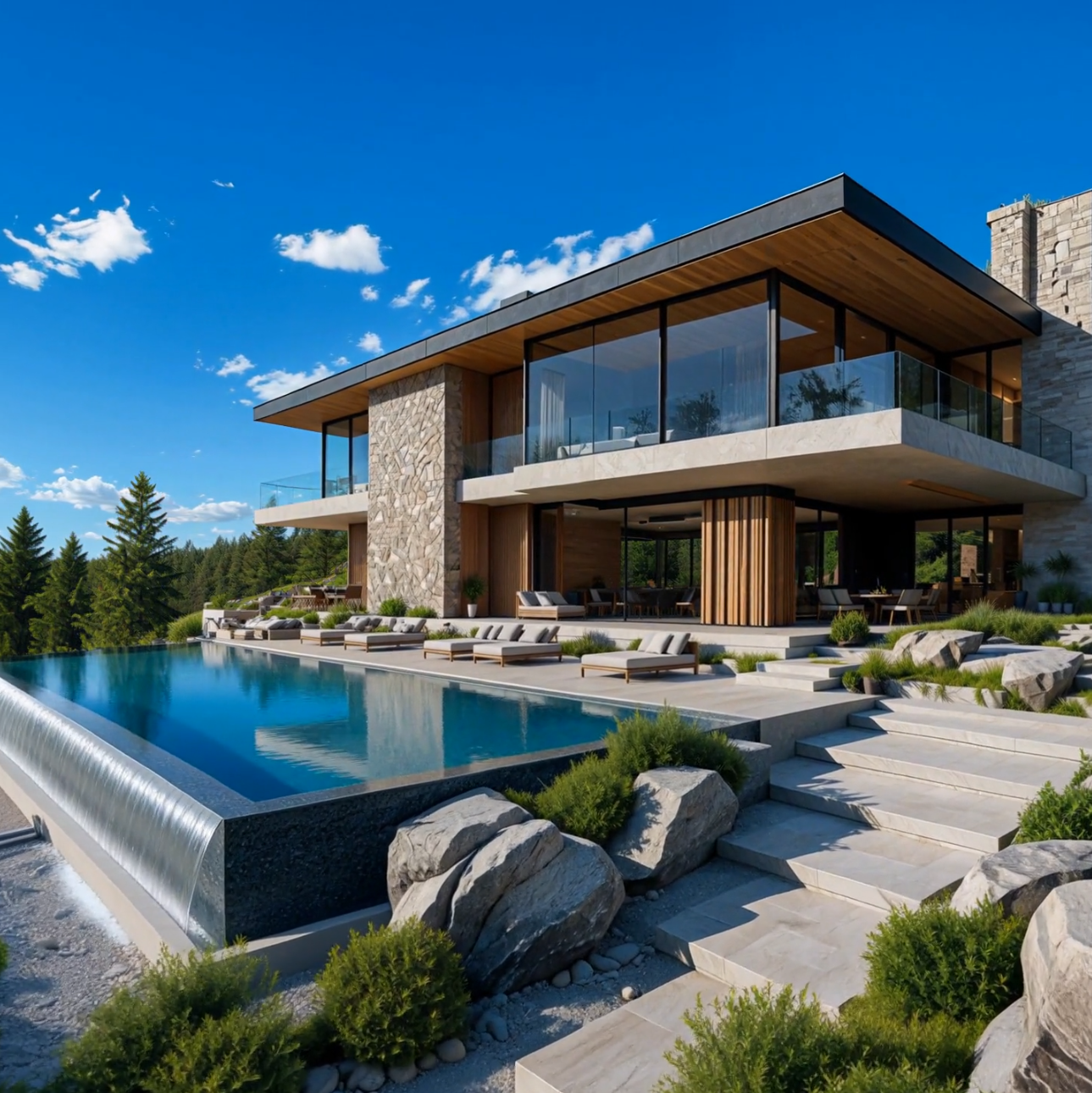 Villa with pool
